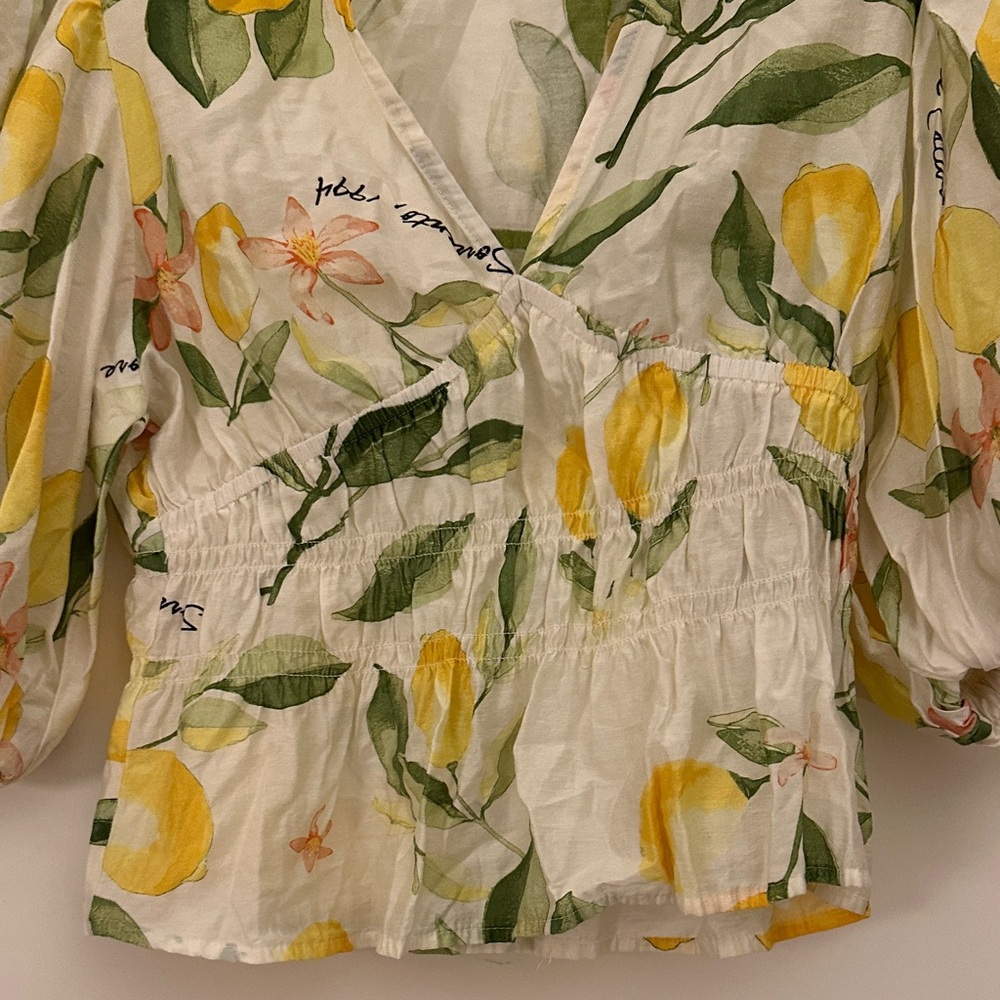 Lemon Print Summer Dress and top - Picture 6 of 14